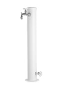 Fontana da Giardino con Doppio Rubinetto Belfer 42/ARRF Bianco