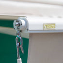Tenda da Sole Motorizzata 4,5x3m Tessuto Acrilico Kraus Orchidea Ecrù