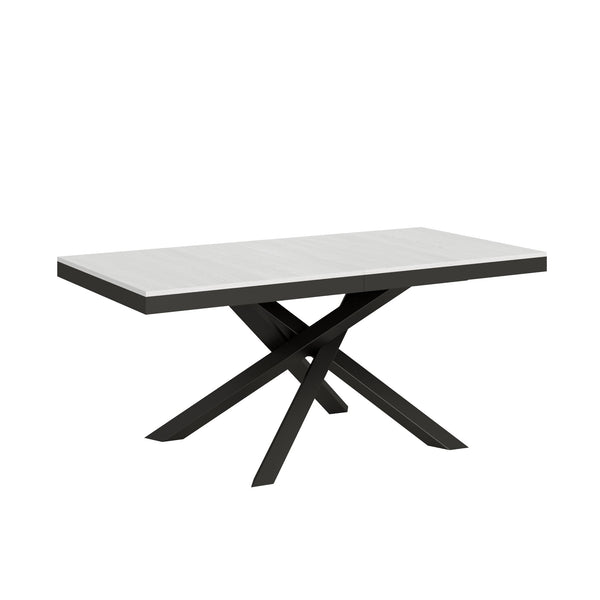 prezzo Tavolo Allungabile 160-264x90x80 cm Volantis Evolution Bianco Frassino