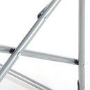 Sedia Pieghevole Regista 32x59x80 cm in Acciaio Regista Blu