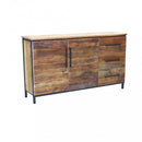Mobile Boniface 150x40x86 h cm in Legno Marrone