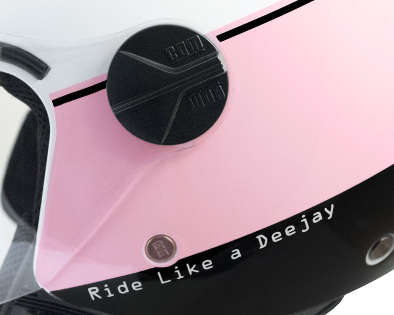 Casco Jet per Scooter Visiera Sagomata CGM Deejay 107DJ3 Rosa