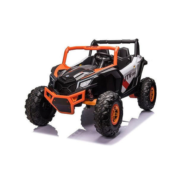 online Auto Elettrica per Bambini Mud-Raider UTV MX 24V con Telecomando Arancione