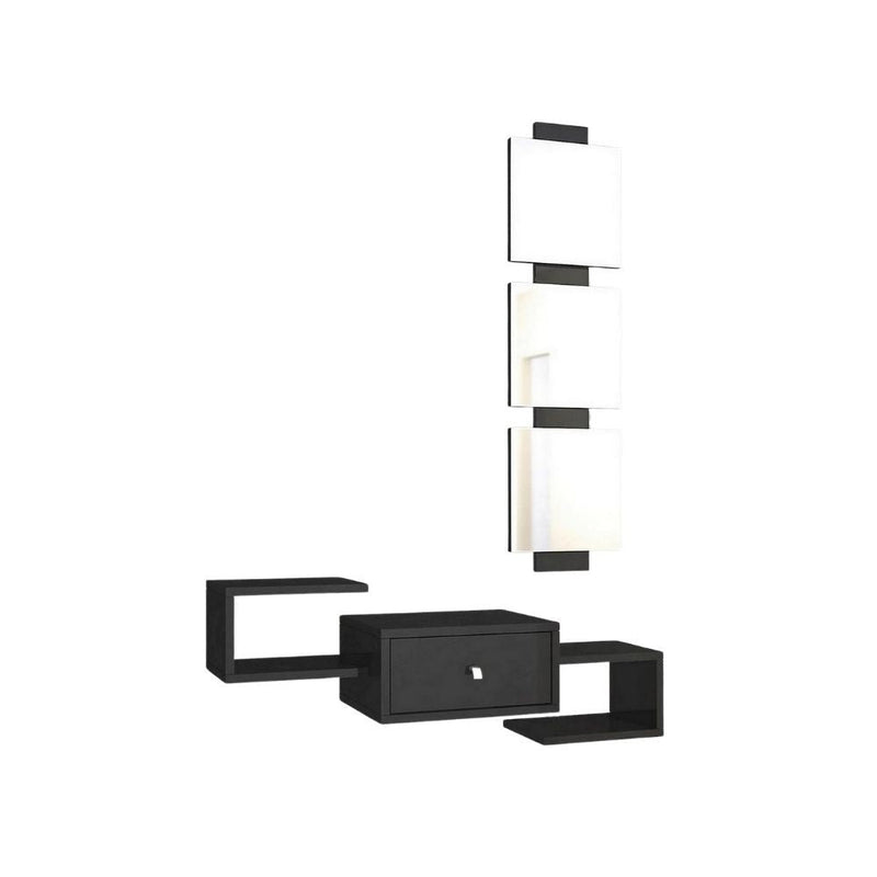 Mobile ingresso da parete Dorado Nero con specchio