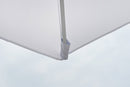 Ombrellone da Giardino 4x4 m Palo Ø60 mm Telo in Polietilene Bianco