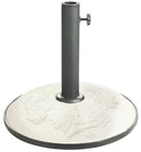 Base per Ombrellone da Giardino Ø50 cm 25 Kg in Ferro Soriani Bianca