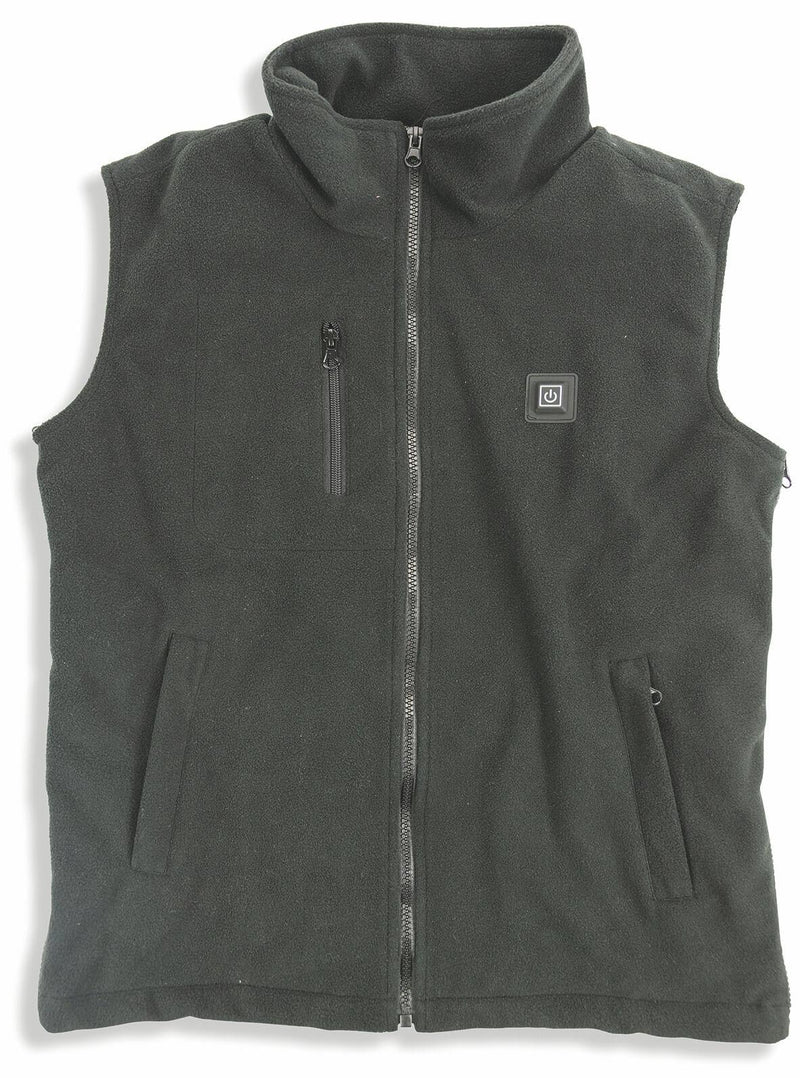 Gilet Riscaldante Unisex 3 Temperature con Powerbank Everest Nero Varie Taglie Taglia S-M