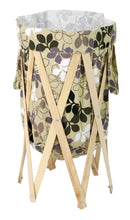 Portabiancheria in Legno di Pino 40x40x70 cm Fumer Maya Pino