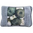 Borsa Acqua Calda Elettrica Scaldamani Ricaricabile Grigio