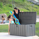 Baule Cassapanca da Esterno 151x72x69 cm in Polietilene