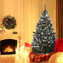 Albero di Natale Artificiale Innevato 150 cm 378 Rami con Bacche Verde