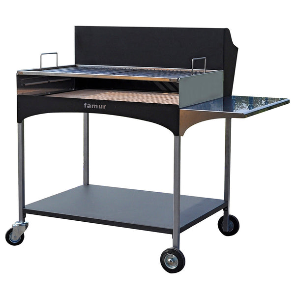 acquista Barbecue a Legna con Griglia in Acciaio Famur BK 10 Elite