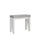 Consolle Allungabile 90-196x40x77 cm in Nobilitato Grigio e Bianco
