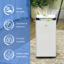 Deumidificatore Portatile da 10L 5 Modalità e Timer 25x25x50,5 cm Bianco  