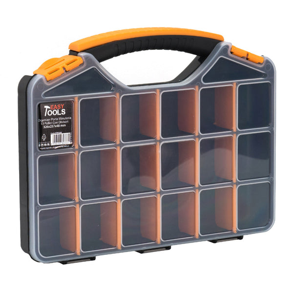 online Cassetta Porta Minuteria 32,6x25,7x4,8 cm in Plastica con Divisori