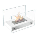 Camino a Bioetanolo da Tavolo 39x25,2 cm Flig Oakland Mini Bianco