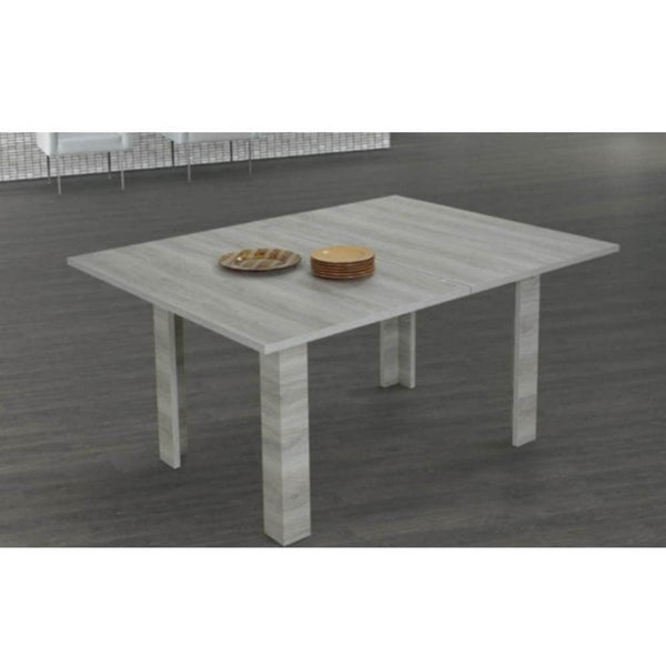 Tavolo allungabile 100/200x100x76 cm Maribor betulla bianco oliva online
