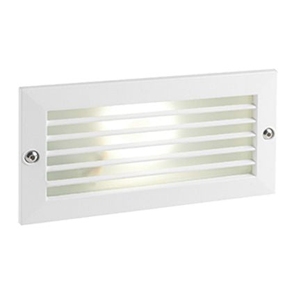sconto Lampada Segna Passo Rettangolare da Incasso a Parete a LED 10W 3000K Sovil Bianco