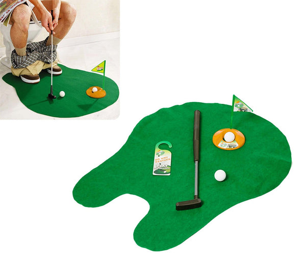 prezzo Gioco golf da bagno minigolf da toilette gioco completo svago e divertimento