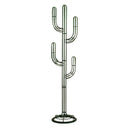 Appendiabiti a Stelo in Metallo 43x50H185cm Cactus Verde