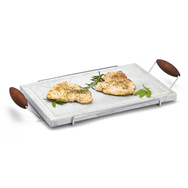 online Pietra Ollare Rettangolare Grande con Telaio in Metallo Bisetti
