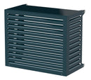 Copri Condizionatore 115x95x67 cm in Alluminio a Parete Big Blade XL Antracite