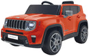 Macchina Elettrica per Bambini 12V con Licenza Jeep Renegade Arancione