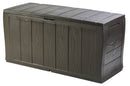 Baule Cassapanca da Esterno 117x58x45 cm in Resina Keter Sherwood Marrone