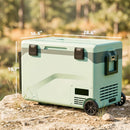 Frigorifero Portatile 72,6x42,2x50 cm Capacità 42,5L a Compressore con Controllo App Verde      