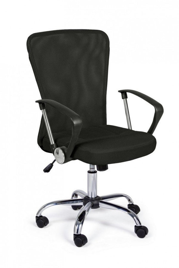 prezzo Sedia Poltrona Operativa da Ufficio in Tessuto a Rete Brisbane Nera