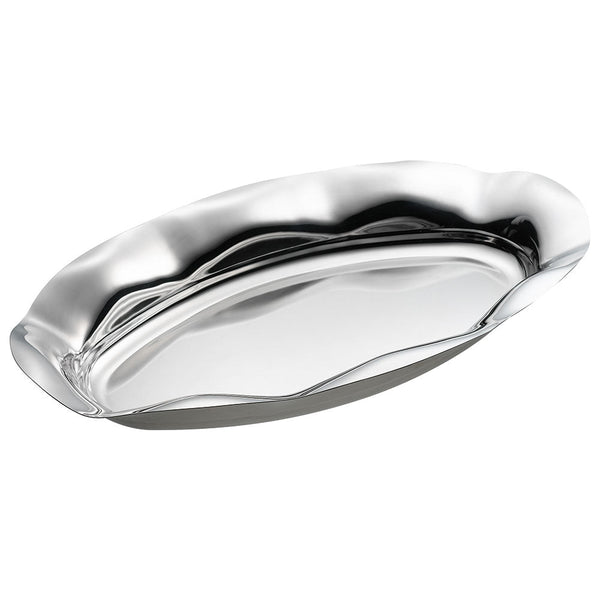 Centro Tavola Ovale in Acciaio Inox Eme Le Onde online