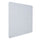 Pannello Fonoassorbente da Parete con Fori 70x70 cm Kit di 4 distanziali Coprivite Cromo Finitura Grigio
