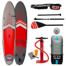 SUP Tavola Stand Up Paddle Gonfiabile 350x81x15 cm Jbay.Zone con Pagaia Zaino e Accessori Comet J3