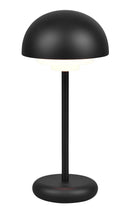 Lampada da Tavolo da Esterno a LED in Plastica Nero Opaco