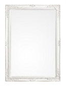 Specchio Miro con Cornice Bianco 72x102 in Legno