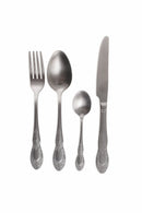 Servizio Set di Posate 24 Pezzi in Acciaio Satinato Villa d'Este Home Tivoli Wonderland