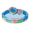 Piscina Gonfiabile 2 Anelli per Bambini Ø122x20 cm in Vinile Bestway 51124