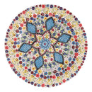 Centrotavola da Cucina Ø40xh4 cm in Ceramica Multicolor