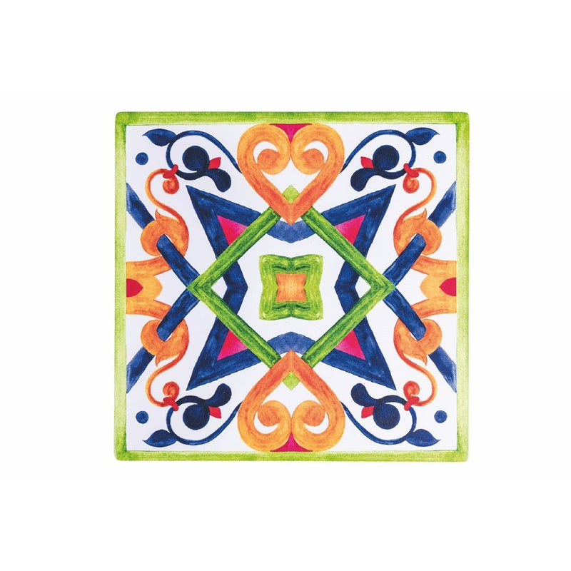 Sottopentola 16x16x0,5 cm in Ceramica VdE Tivoli 1996 Naxos