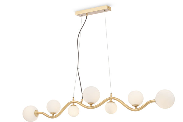 Lampada pendente Modern in Metallo Uva Oro online