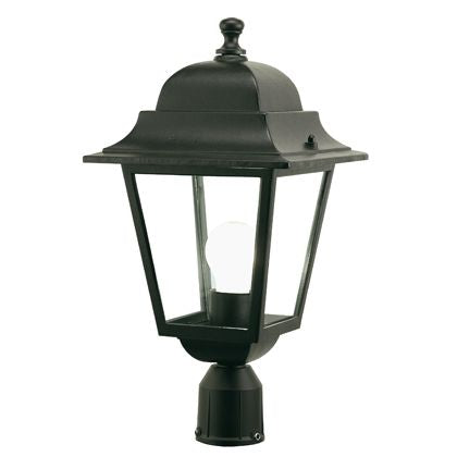 Lampada Testa Palo da Giardino E27 60W in Alluminio Sovil Nero online