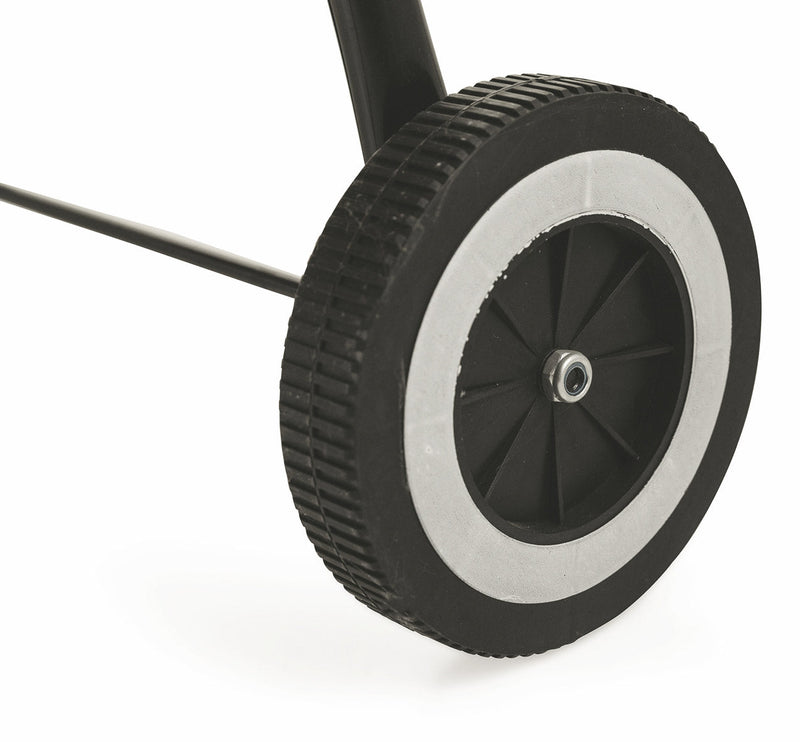 Barbecue a Carbone Carbonella Tondo Ø50 cm con Ruote Soriani Sun-day Rosso