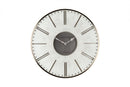 Orologio da Muro Ø 53x6 cm Whatever in Metallo Grigio