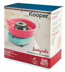 Macchina per Zucchero Filato Elettrica 500W Kooper Lucignolo Azzurro/Rosa