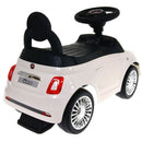 Macchina Cavalcabile per Bambini con Licenza Fiat 500 Baby Bianca