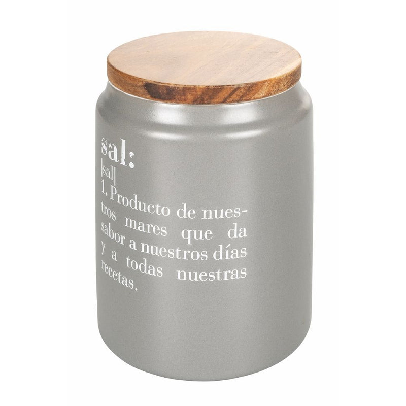 Barattolo Sale con scritta "Sal" 750 ml in Gres VdE Tivoli 1996 Spagnolo