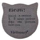 Zerbino "meow" 70x1,5x40 cm in Cocco e PVC VdE Tivoli 1996 