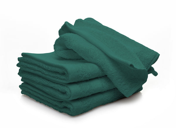 Set Spugna Asciugamani Ospite + Salvietta Verde Scuro acquista