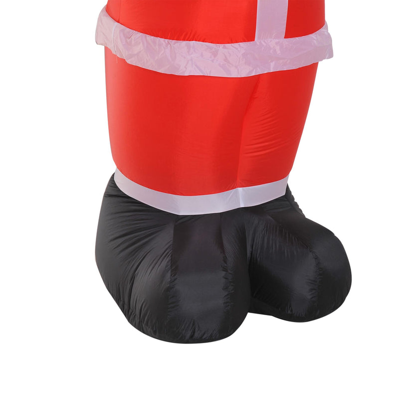 Babbo Natale Gonfiabile Luminoso con Luci LED 240 cm 