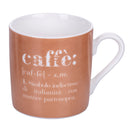 Set 6 tazzine Caffè Ø6x6 cm in New Bone China VdE Tivoli 1996 Chocolate